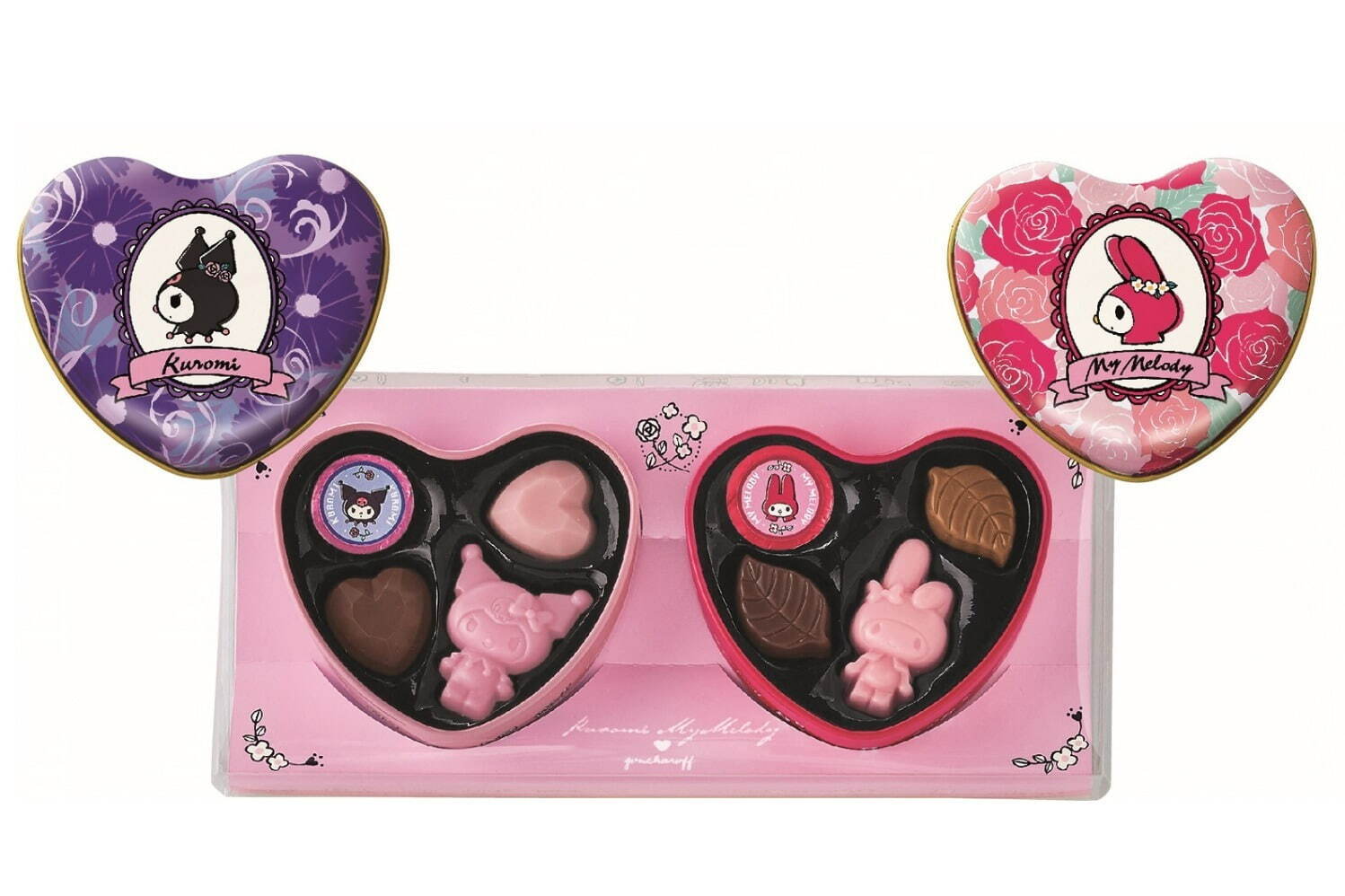 Goncharoff_2022情人節_巧克力_美樂蒂_庫洛米