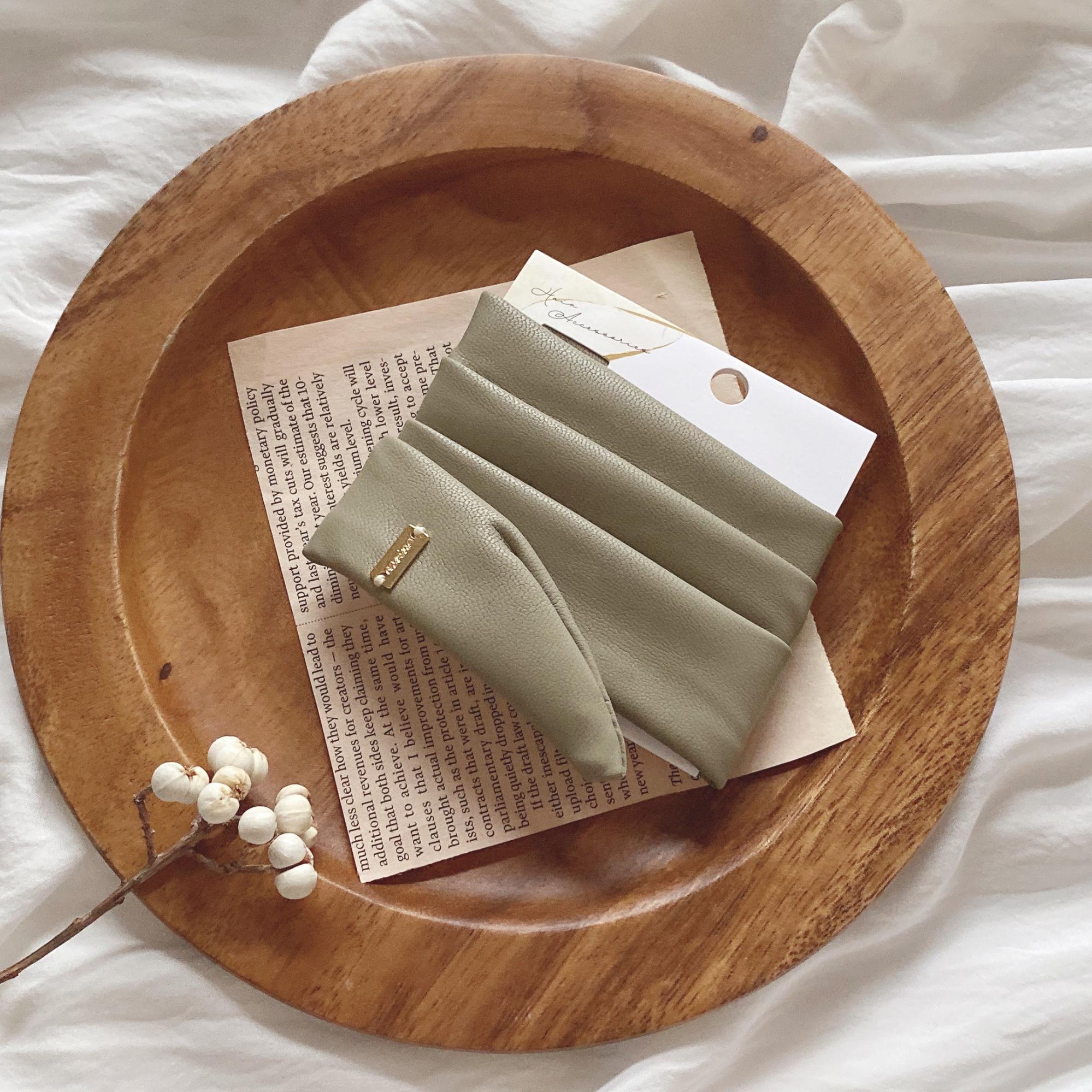 髮帶 | 莫蘭迪女孩.軟鐵絲 · 3色