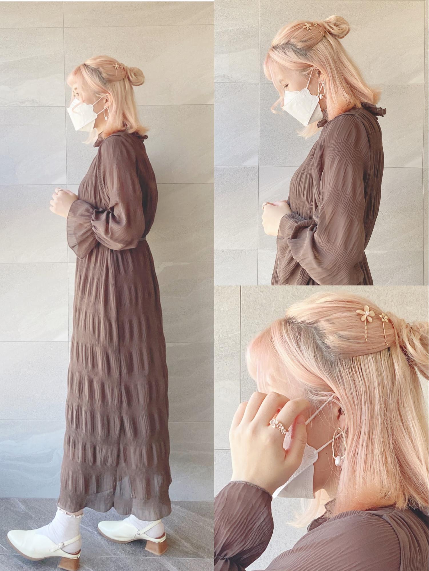 氣質ドレスコーデ