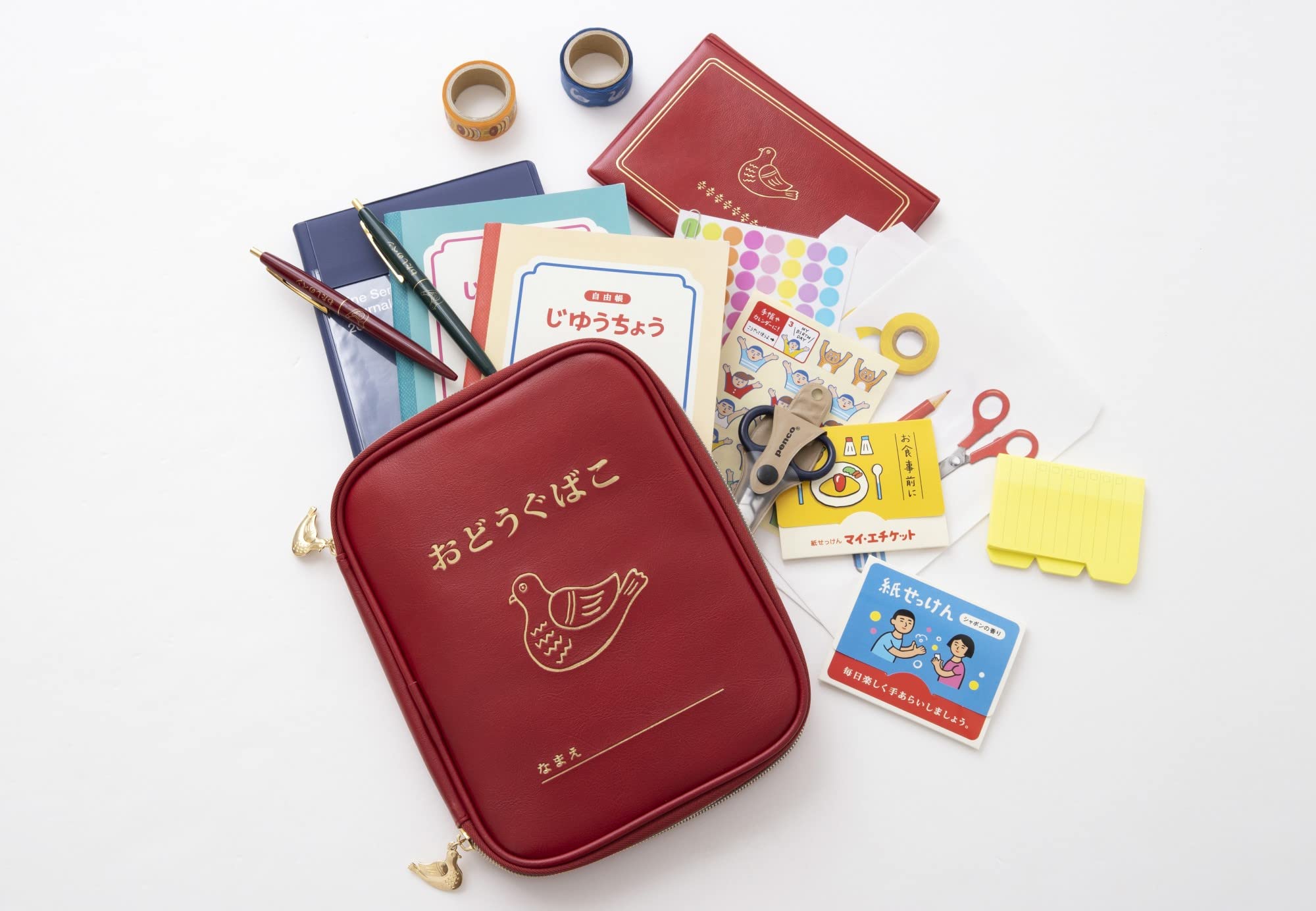 道具箱造型收納包外觀復古