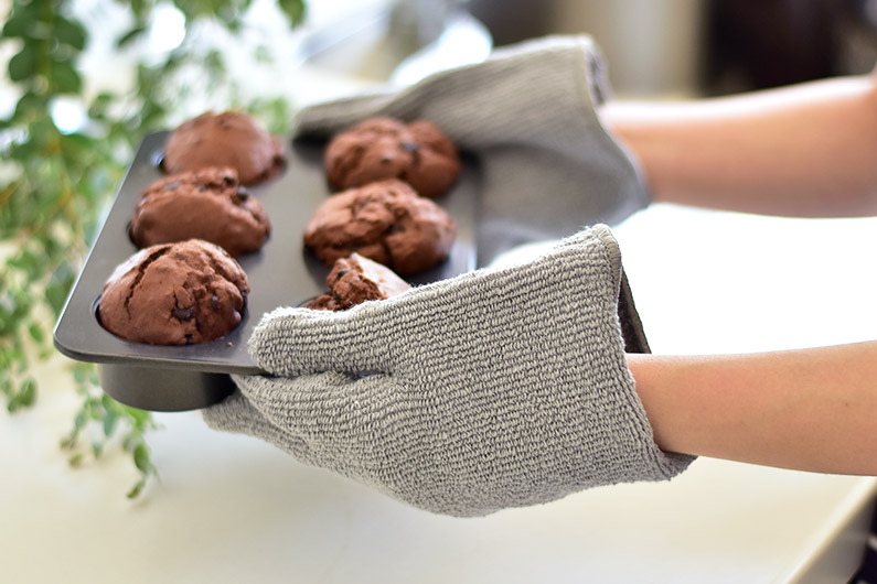 cotta_烤箱手套_灰_五指型