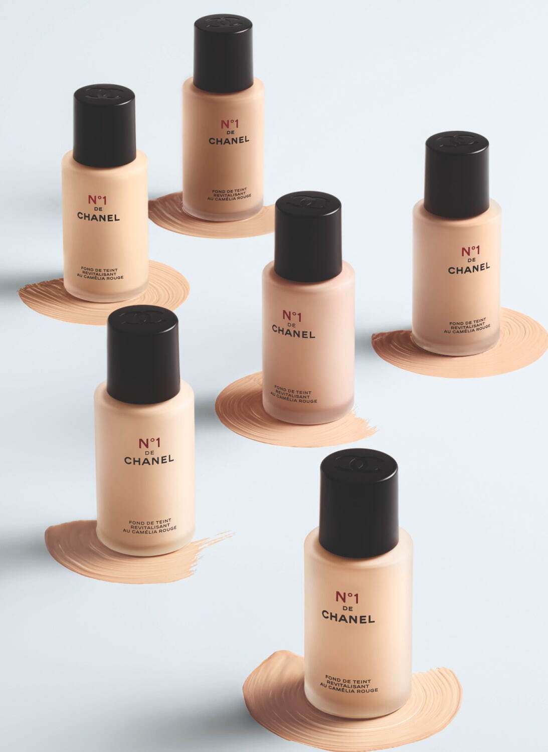 香奈兒1號紅色山茶花活能粉底液
