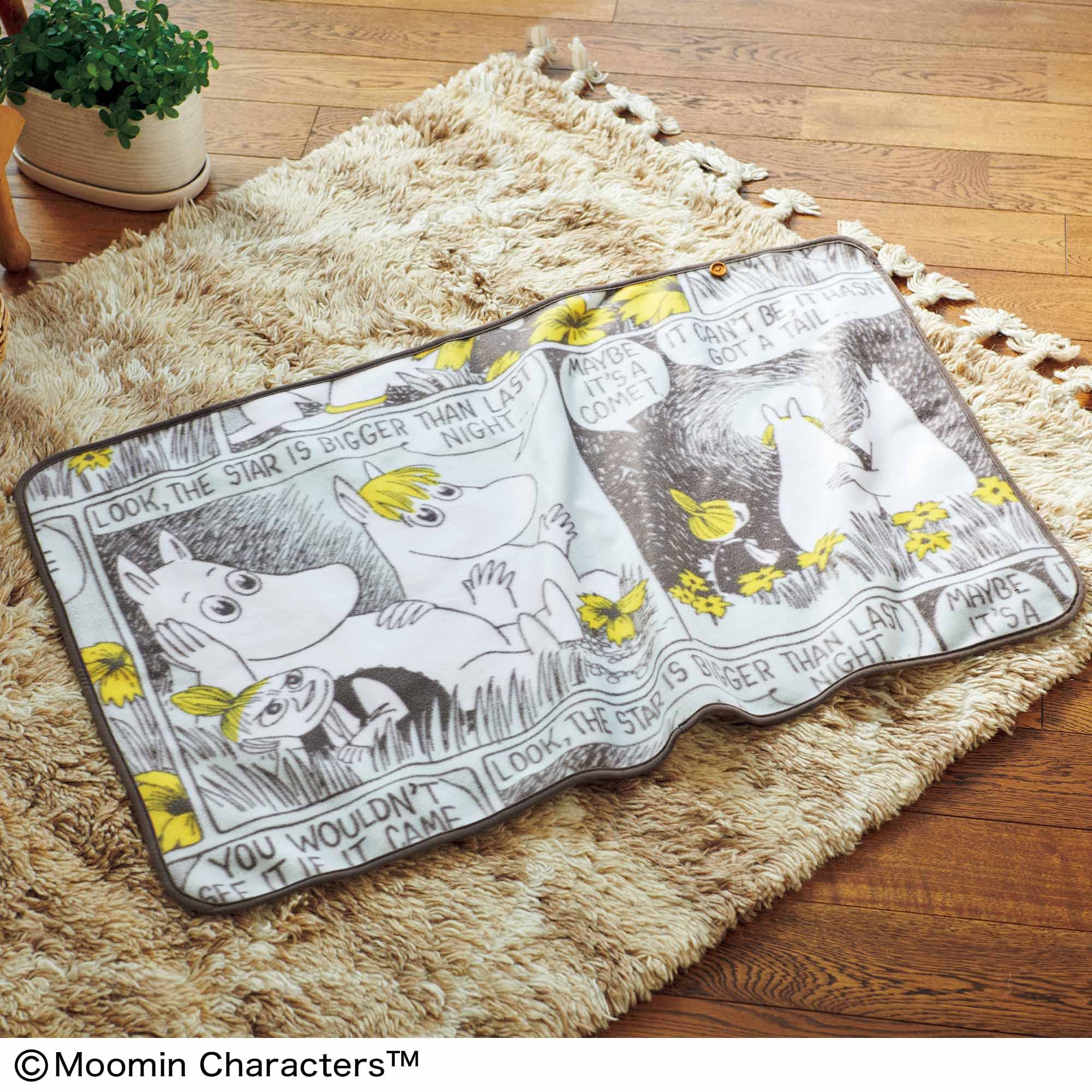 MOOMIN慕敏家族大尺寸毛毯