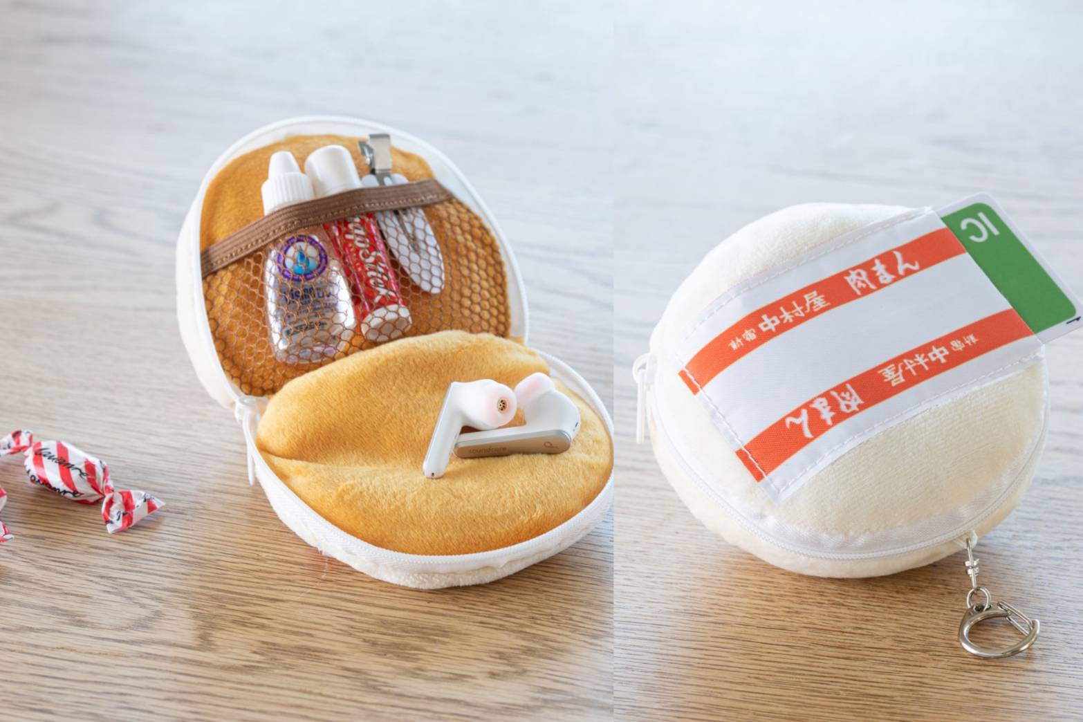 新宿中村屋情報特刊附包子造型收納包