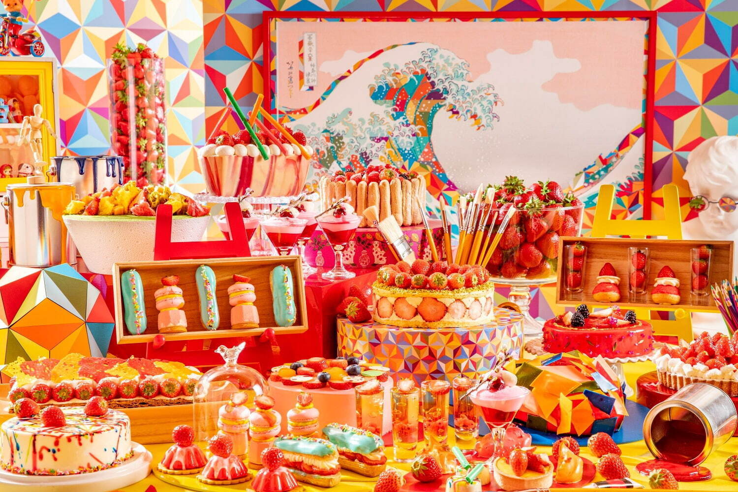 東京希爾頓_葛飾北齋的草莓工作室_tokyo_hilton