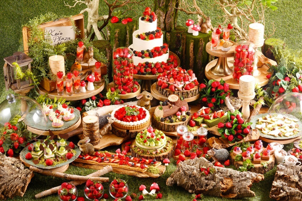 京王PLAZA飯店_草莓系列 with meiji～巧克力甜點 × 草莓～