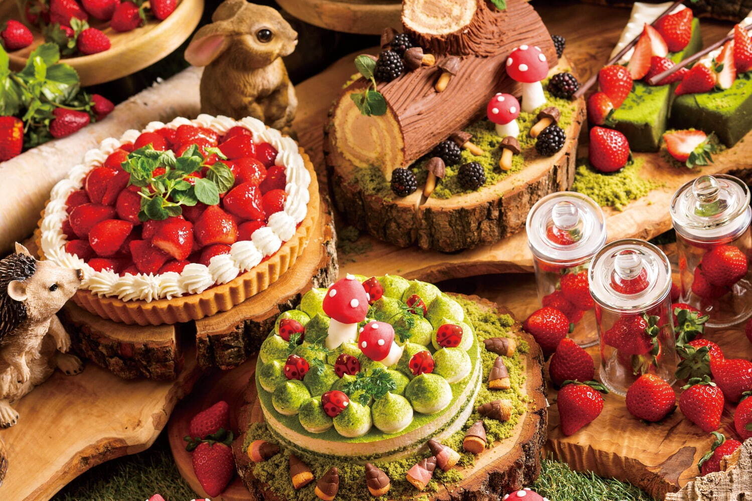 京王PLAZA飯店_草莓系列 with meiji～巧克力甜點 × 草莓～