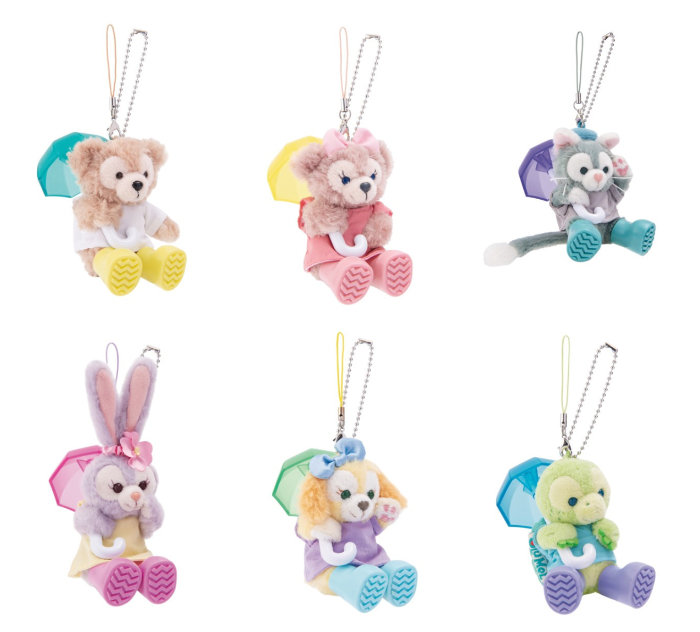 東京迪士尼海洋_達菲與他的好朋友們_Beautiful_Rainy_Days_小吊飾