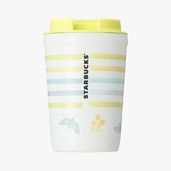 starbucks_春之圖樣_不鏽鋼隨行杯