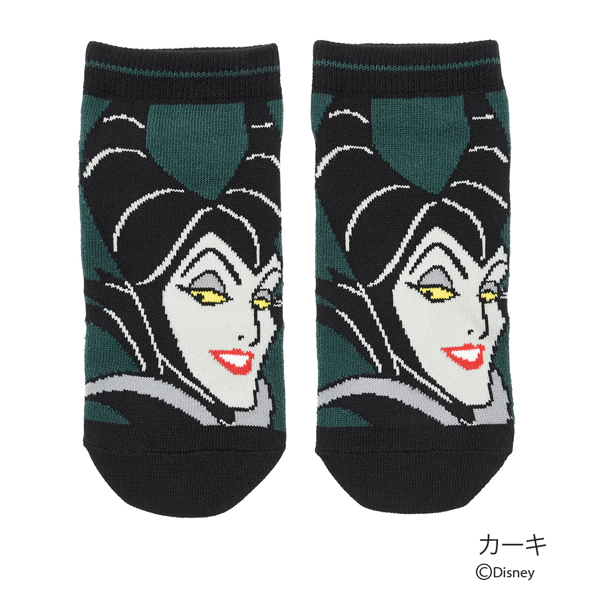 fukuske_福助_襪子_迪士尼_反派系列_梅菲瑟
