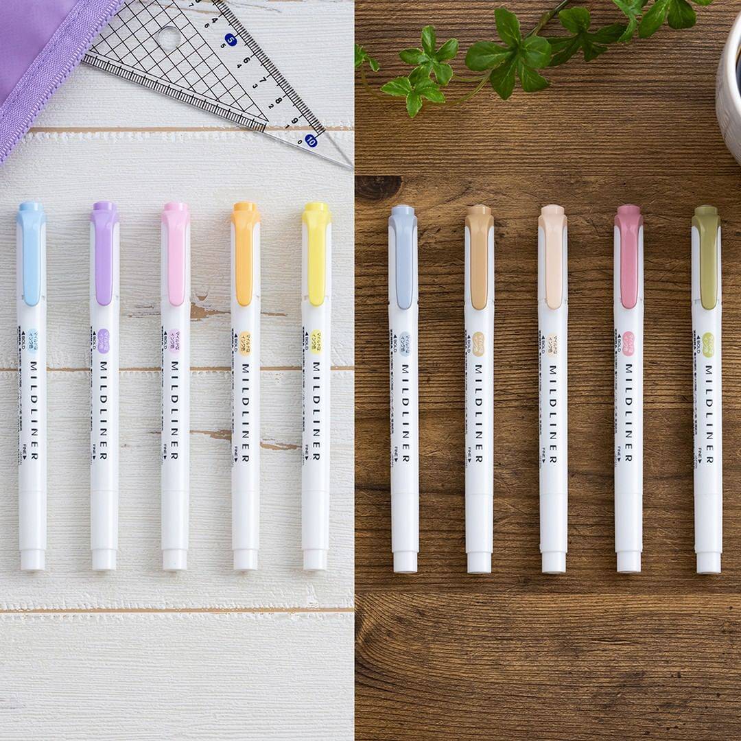 ZEBRA MILDLINER雙頭柔性螢光筆