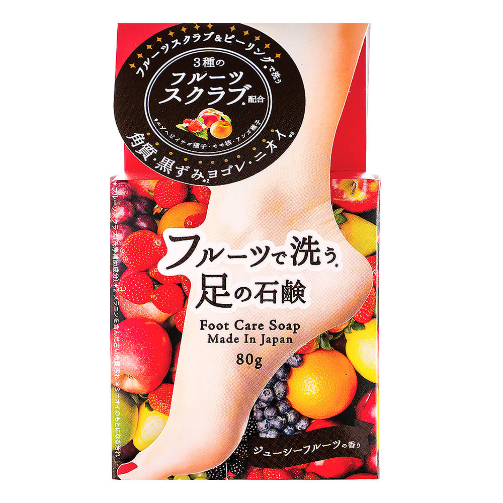 日藥本舖 Pelican鮮果足部肌膚角質調理皂