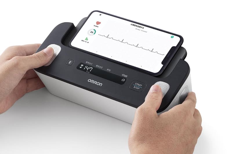 omron_心電圖_血壓計_歐姆龍_量測方式
