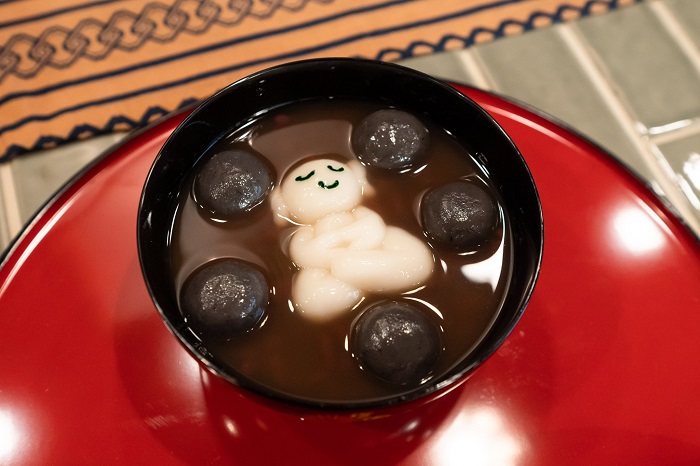 坐禪紅豆麻糬湯