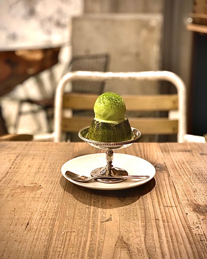 濃厚抹茶布丁