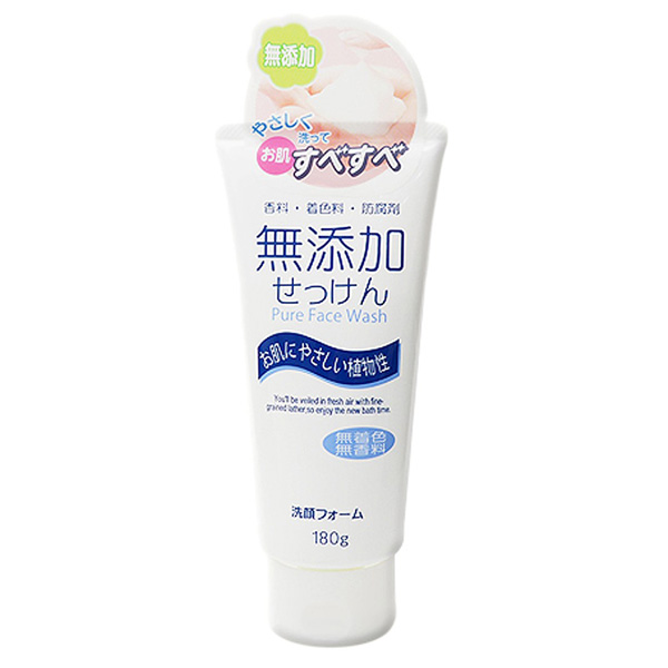 日藥本舖 日本合成無添加溫和泡沫洗顏乳
