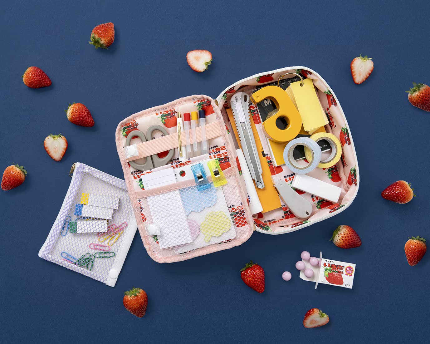 橘子口味收納包內層