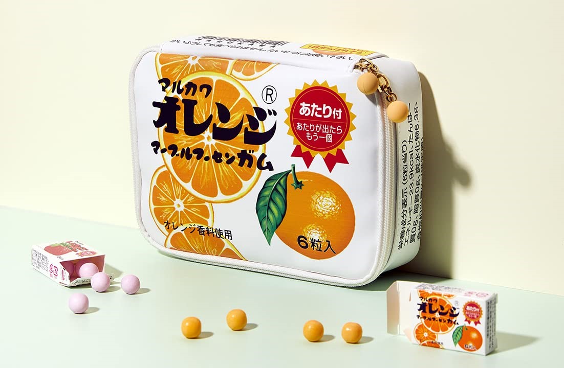 丸川製果口香糖品牌特刊:附橘子口味收納包