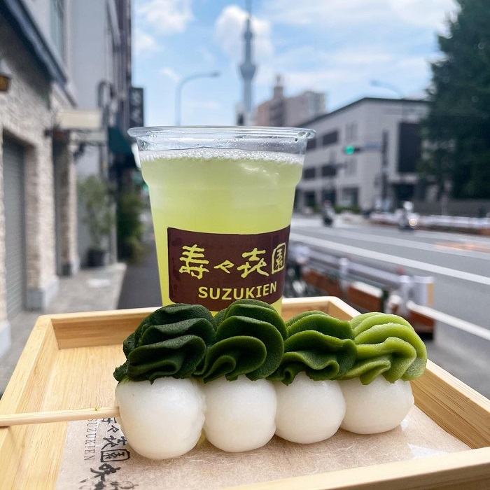 壽々喜園抹茶糰子