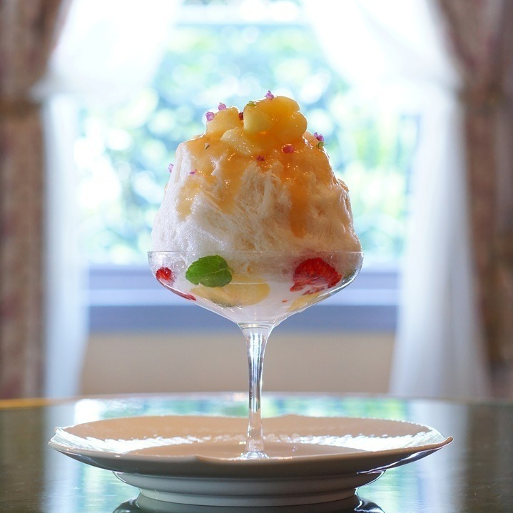 長樂館_白桃牛奶冰