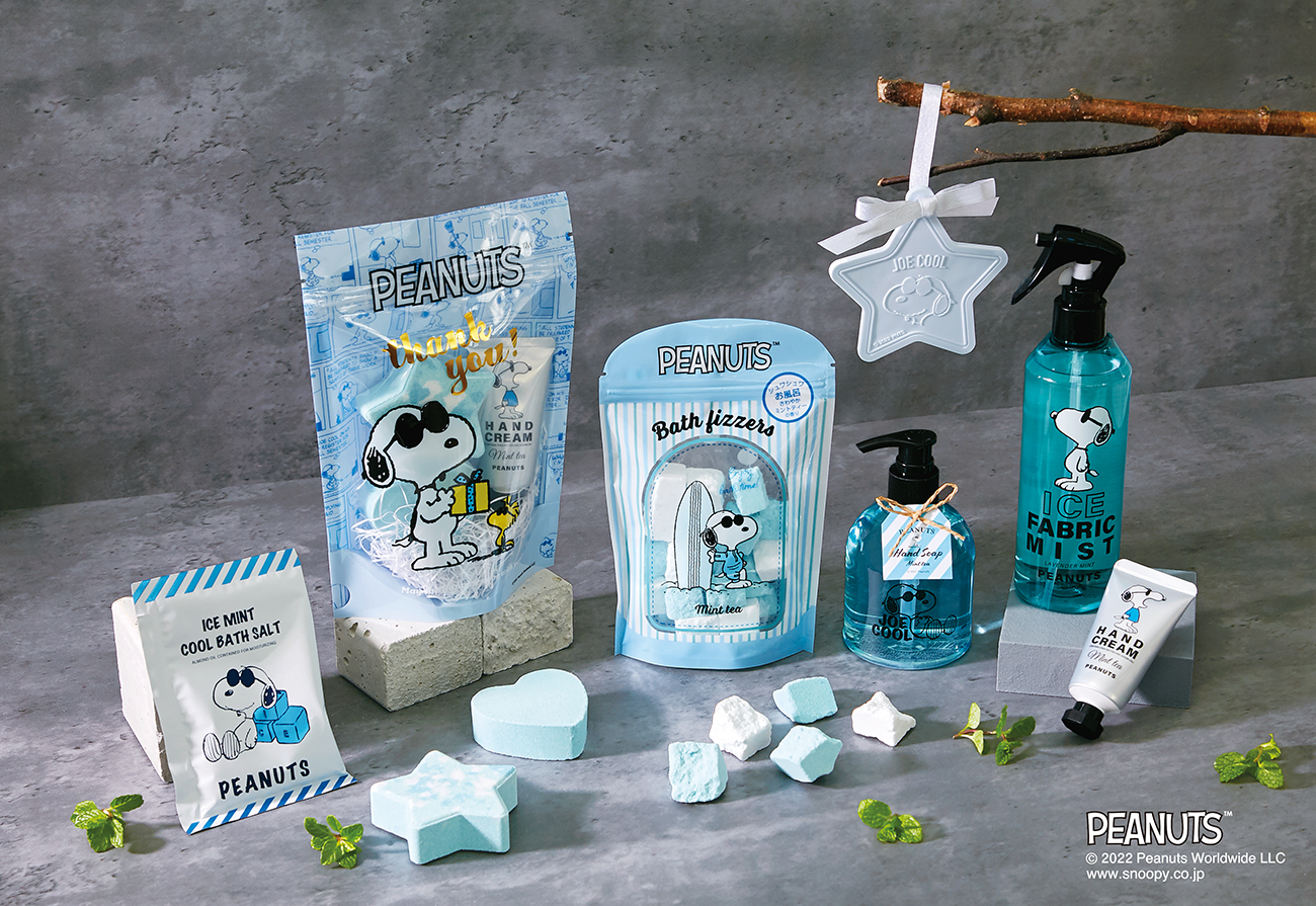 SNOOPY夏日冰涼薄荷沐浴品