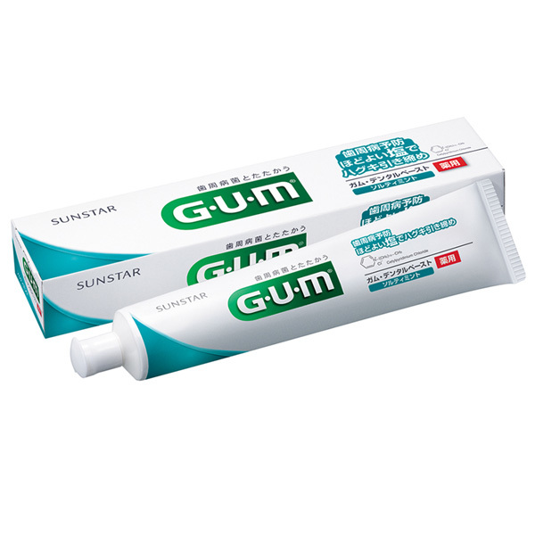 日藥本舖 GUM牙周護理牙膏 清爽岩鹽