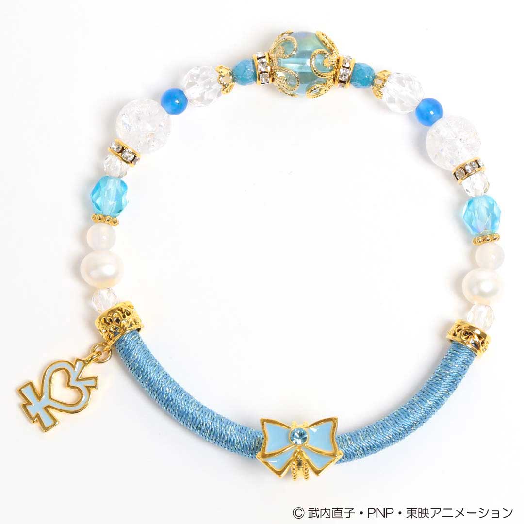 美少女戰士_30週年_anaguma_天然石手鍊_聯名商品_水手水星