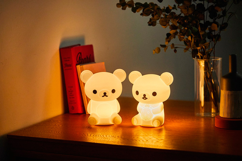 Lara Bear and Little White Bear with Home Night Light Special Issue