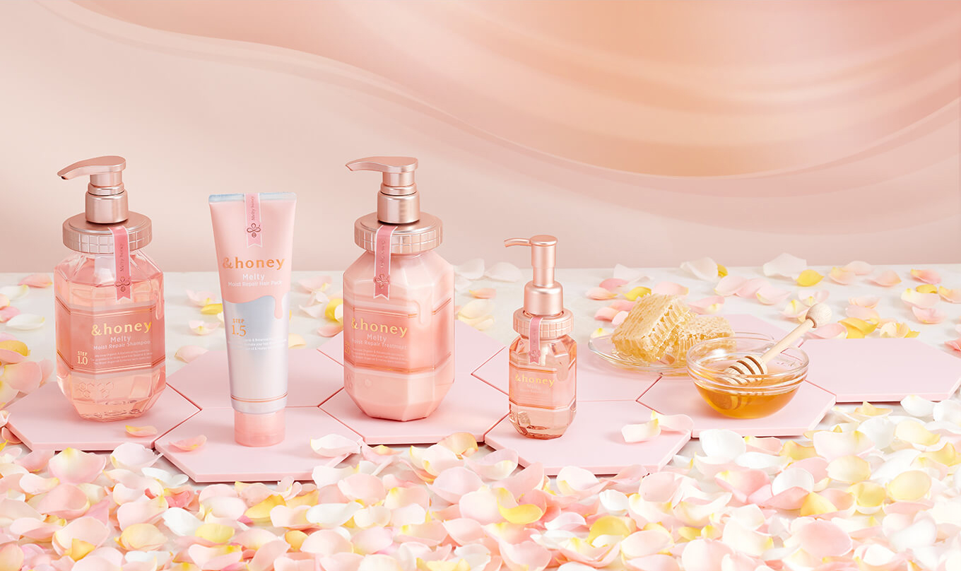 &honey_洗髮精_潤髮乳_護髮油_melty_玫瑰_松本清