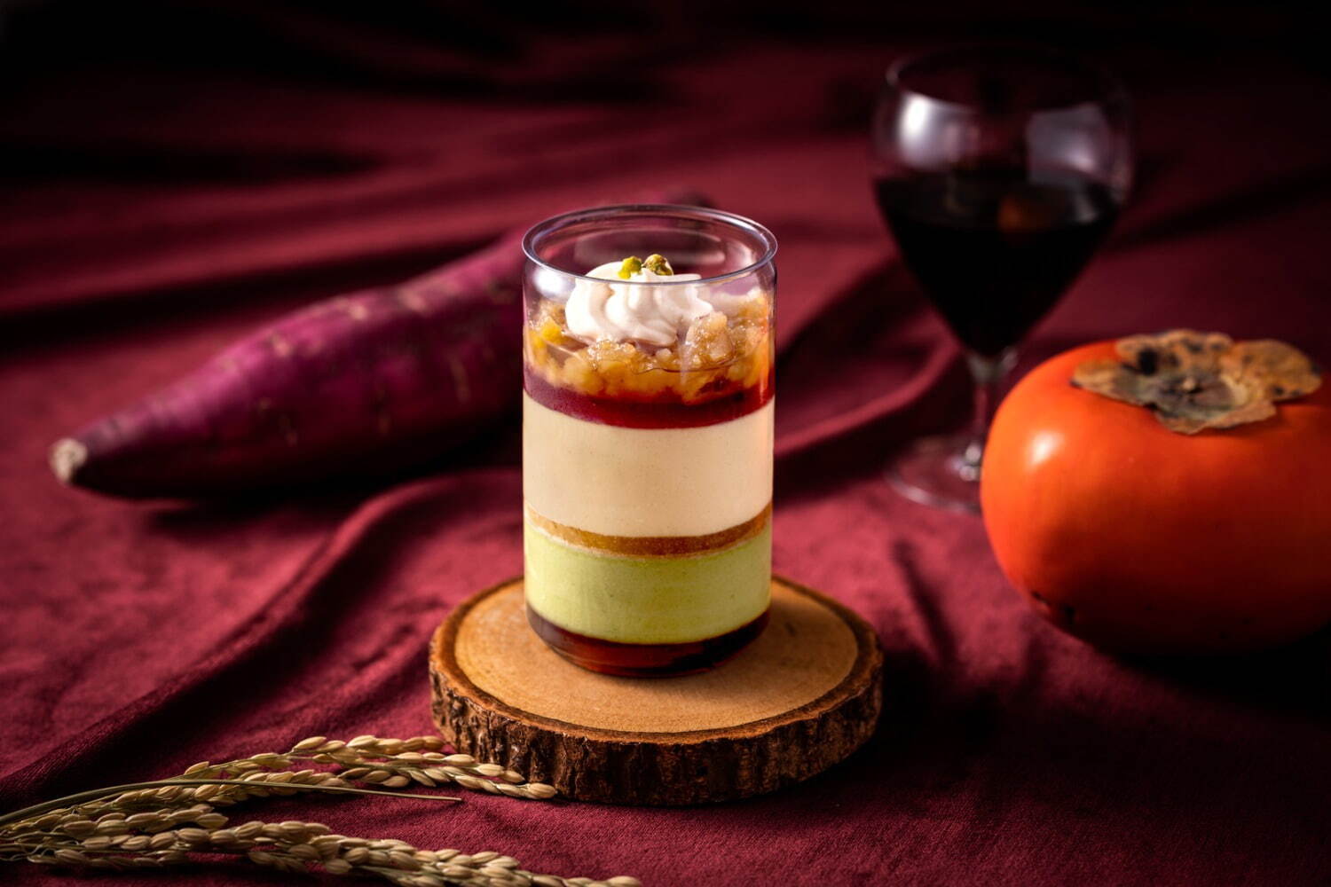 茶寮都路里_petit_parfait_實麗_秋季限定_栗子_玄米茶