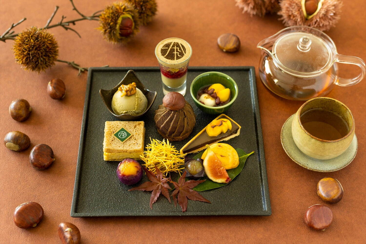 2022年9月_美麗甜點_restaurant 1988御茶水_afternoon tea plate