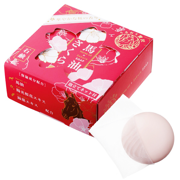 日藥本舖 Phoenix馬油櫻花保濕洗顏皂