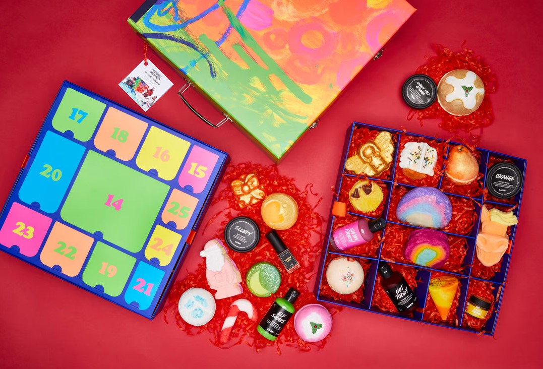 lush advent calander 2022