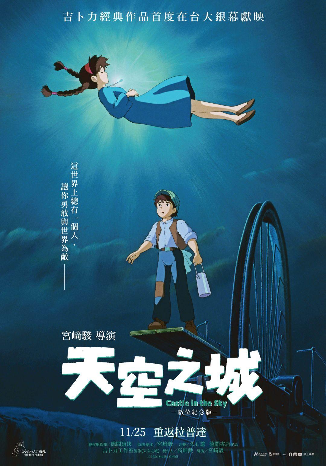天空之城-35周年數位紀念版 11月25日上映 