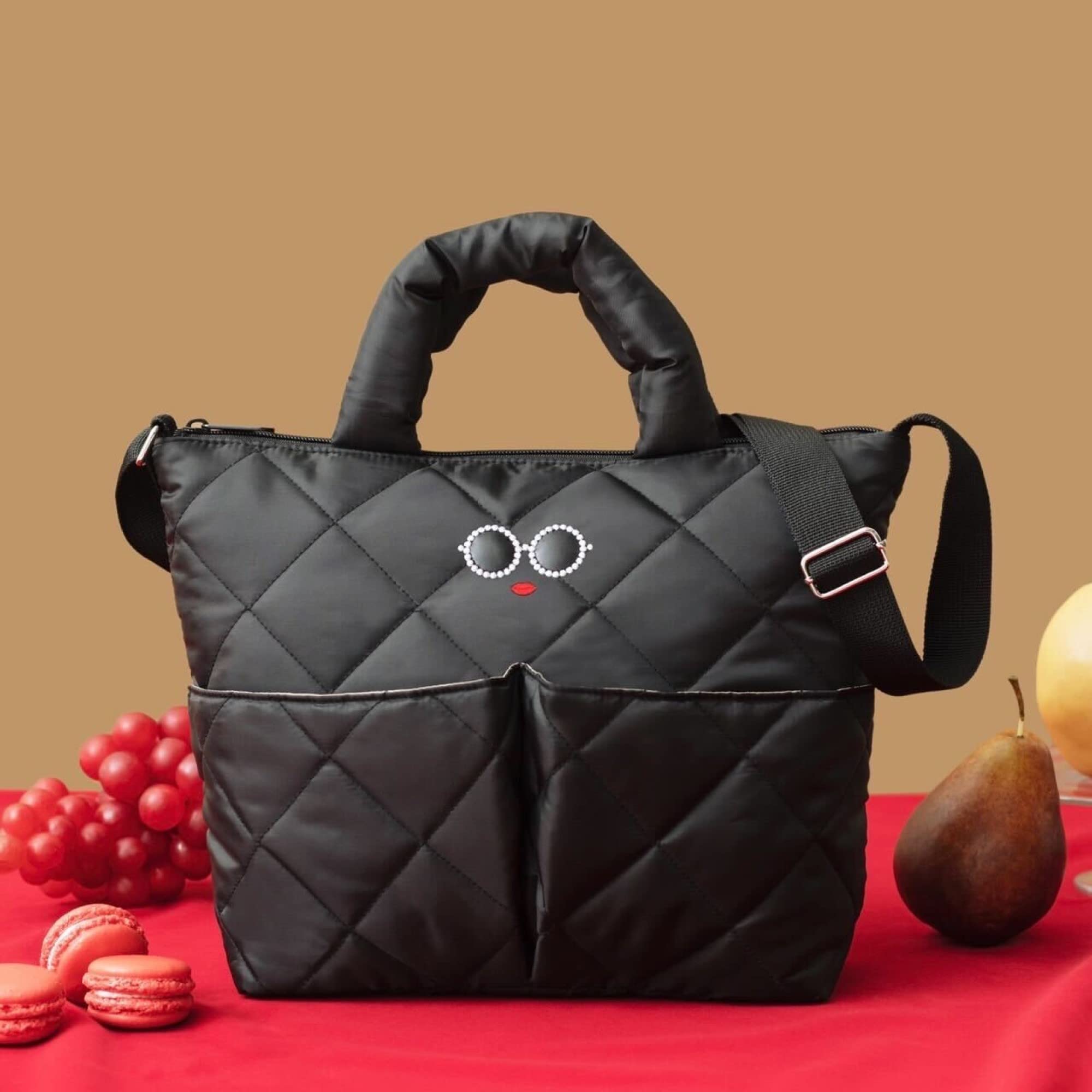 a-jolie多口袋絎縫包