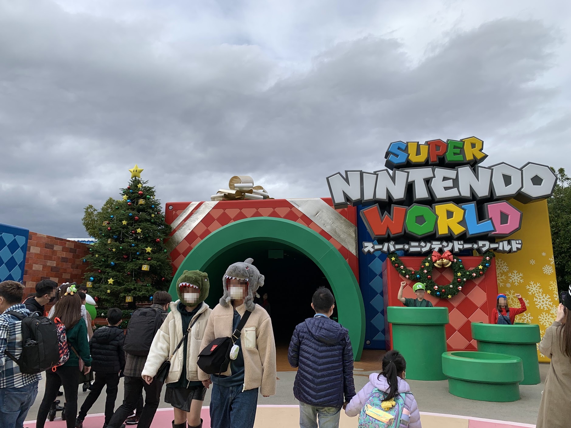 超級任天堂世界2022冬季裝飾