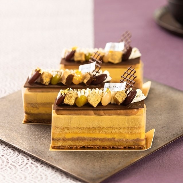 22023年1月_美麗甜點_東京灣喜來登大酒店_和風甜點_焙茶黑糖蛋糕