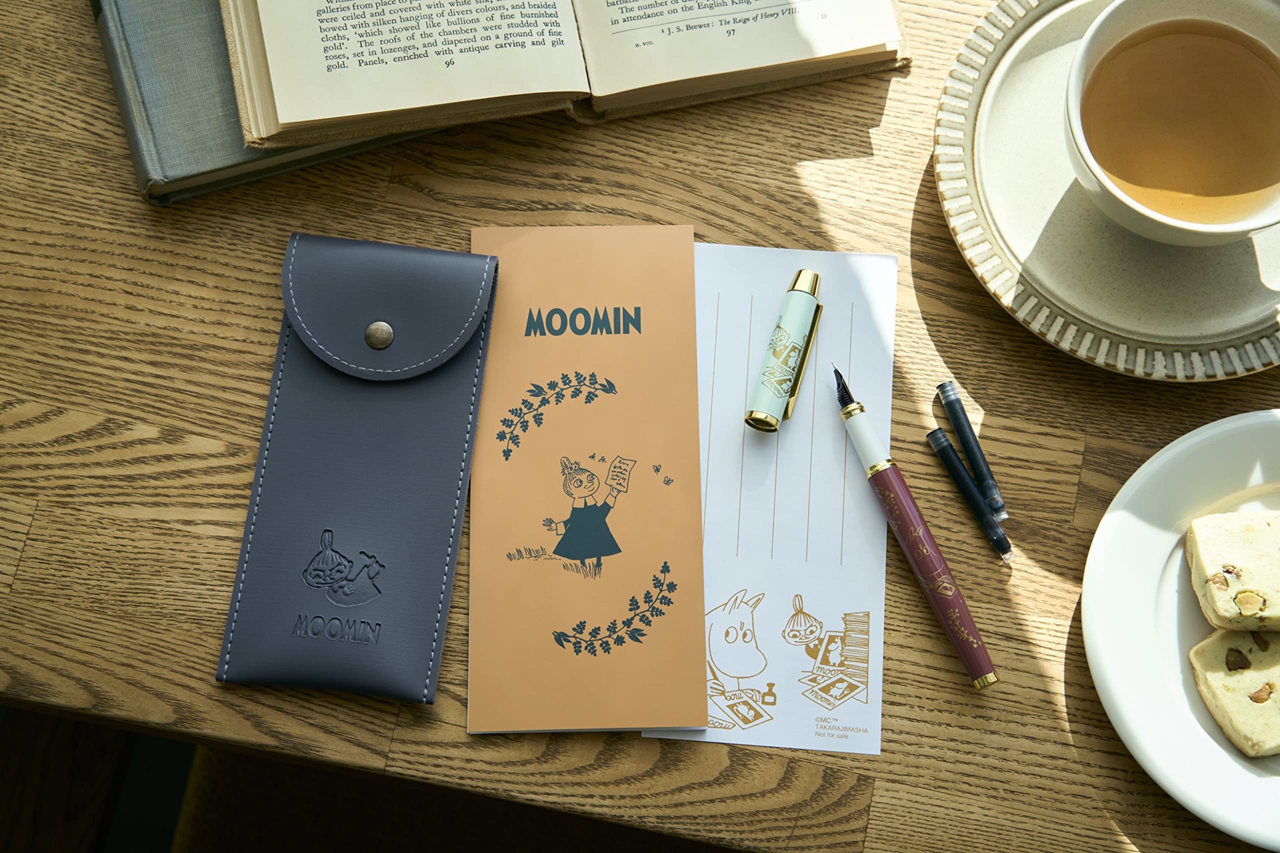 MOOMIN慕敏家族鋼筆文具組