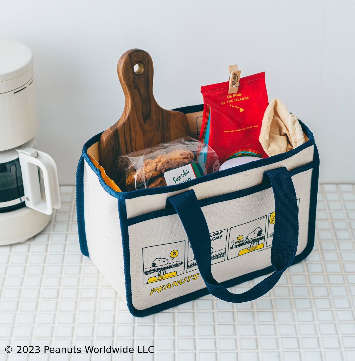 史努比收納提袋用法