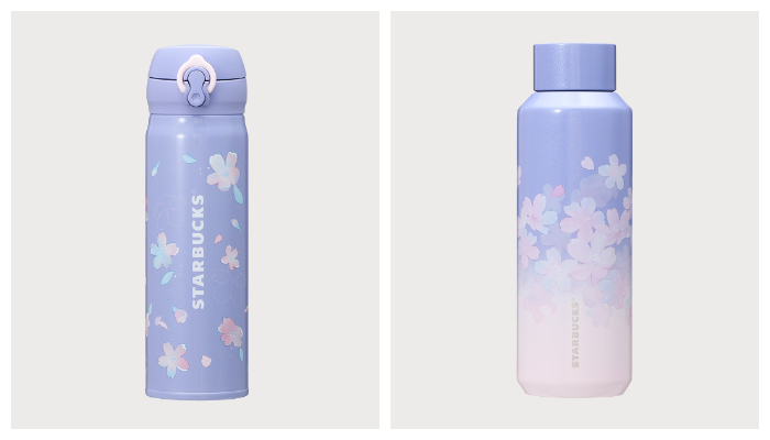 日本星巴克櫻花系列第1彈_The SAKURA Beauty shining in the light_グッズ_bottle_stainless