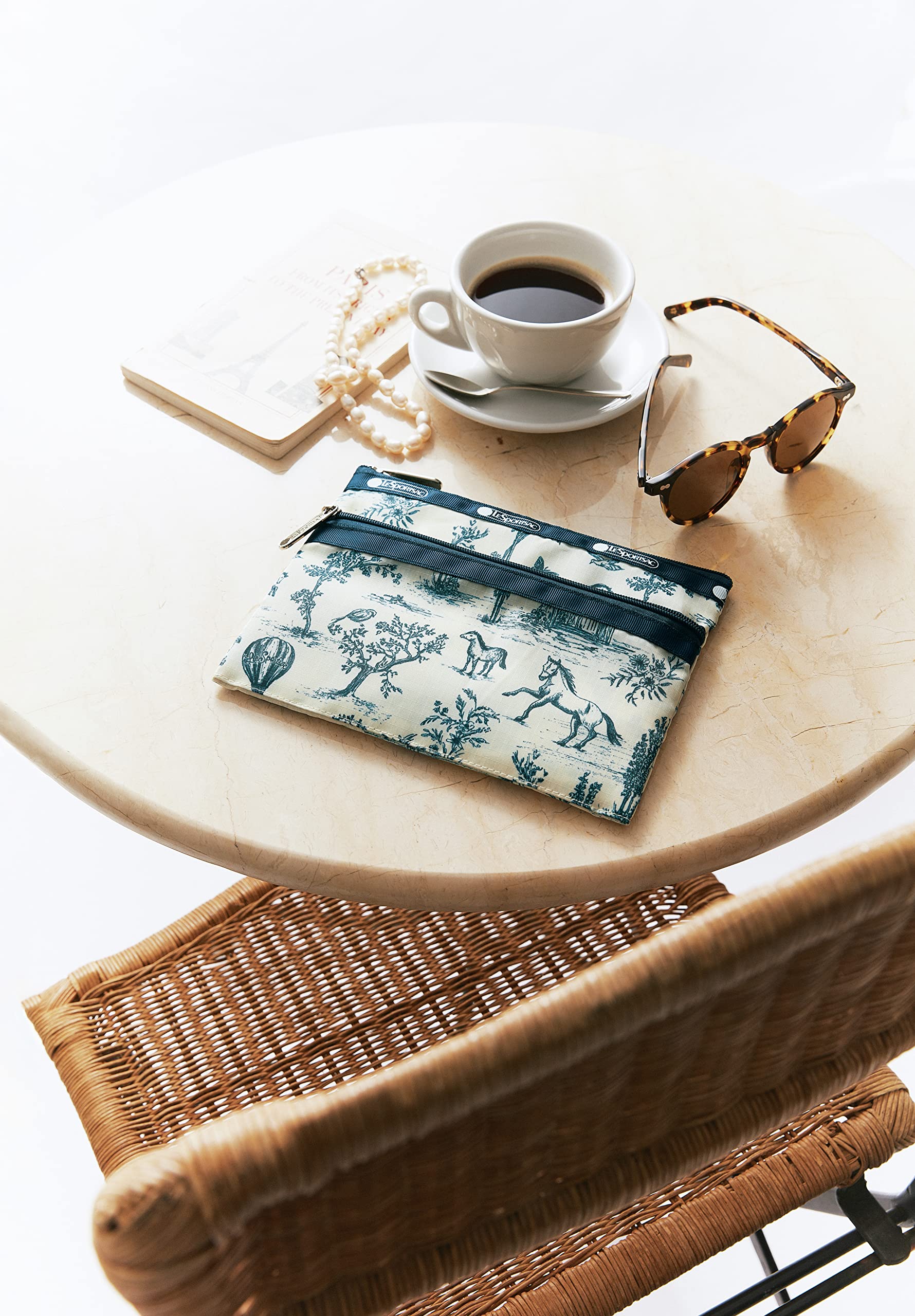 LeSportsac馬圖案收納包