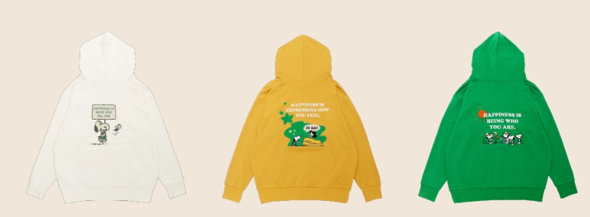 星巴克_史努比_花生家族_帽T_連帽衫