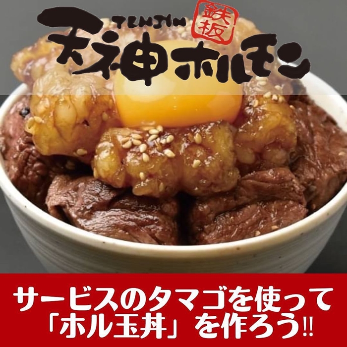 ホル玉丼