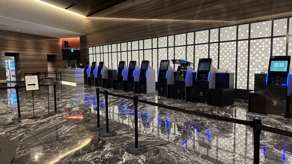 羽田機場花園_villa fontaine grand_大廳_自助報到