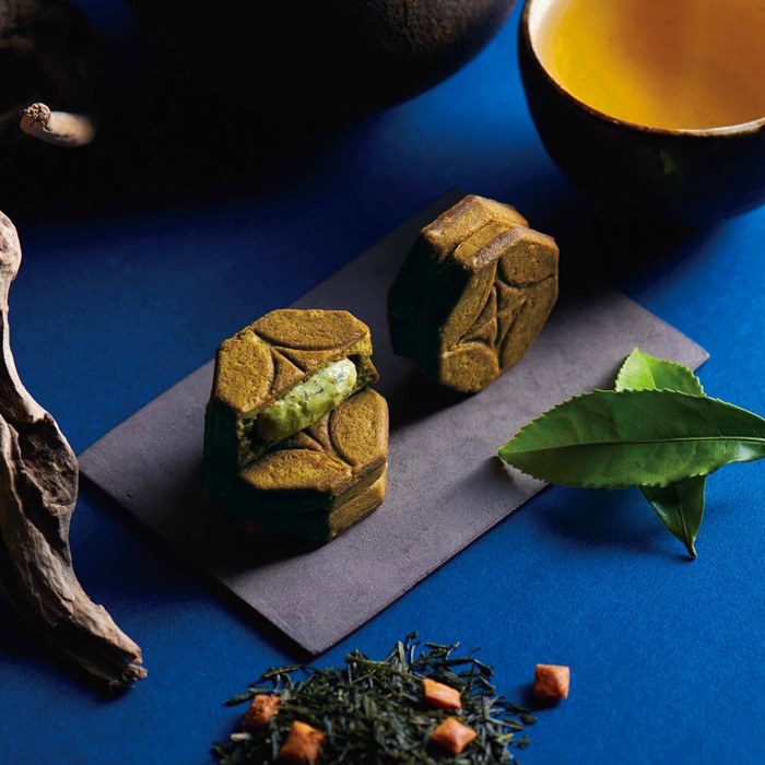 玄米茶奶油夾心