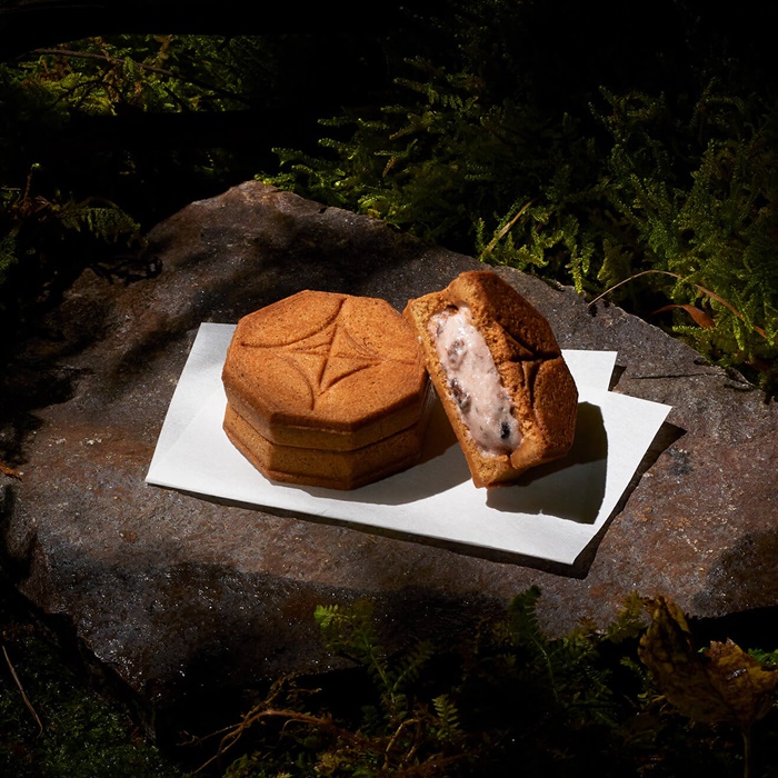 黃豆粉紅豆奶油夾心