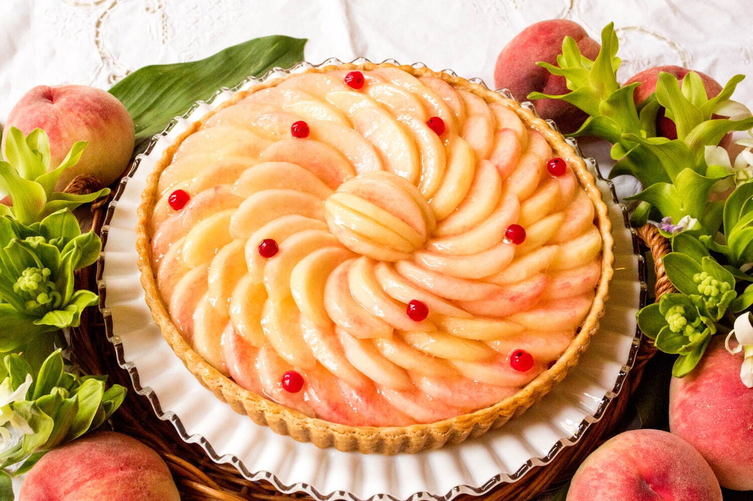 Quil fait bon_水果塔_水蜜桃塔