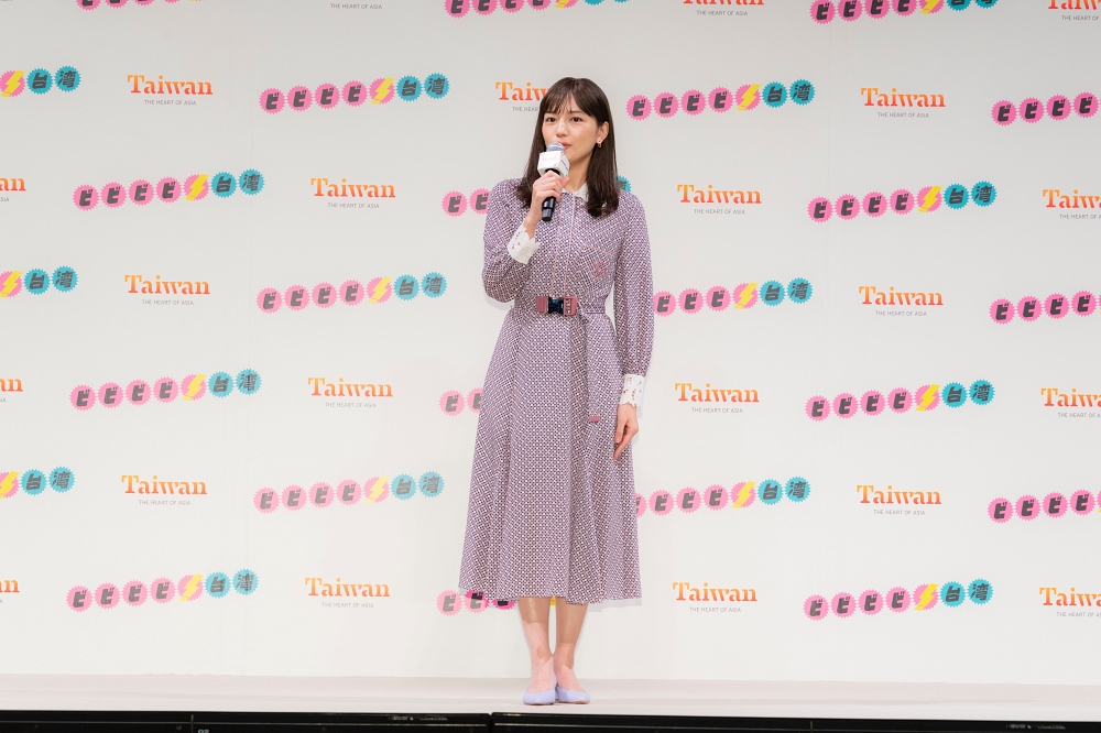 川口春奈 台灣觀光代言廣告記者會