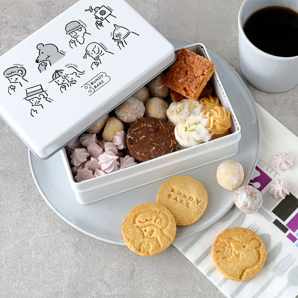 10. BUNDY BEANS コーヒーのともだち クッキー缶