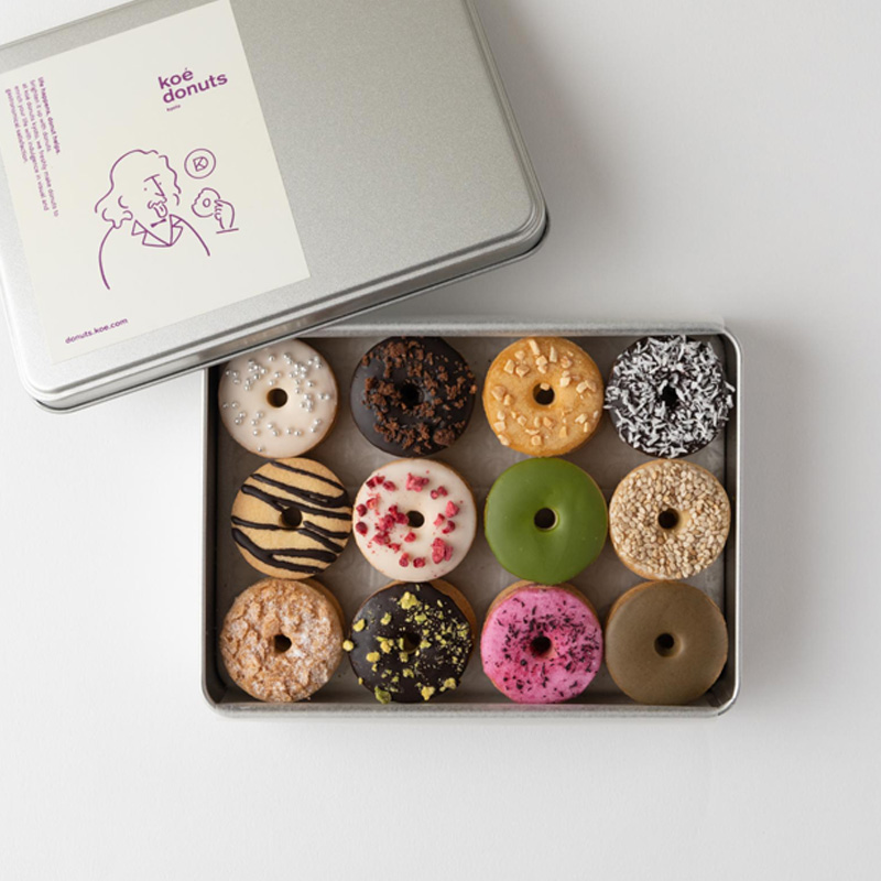 koédonuts 甜甜圈鐵盒餅乾